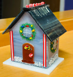 3-Dimensional Fused Gingerbread House