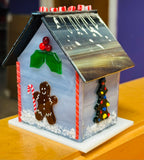 3-Dimensional Fused Gingerbread House