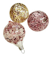 Blown Valentine Ornaments,
