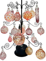 Blown Valentine Ornaments,