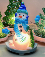 Frit Tree with Ornaments OR Adorable Frosty
